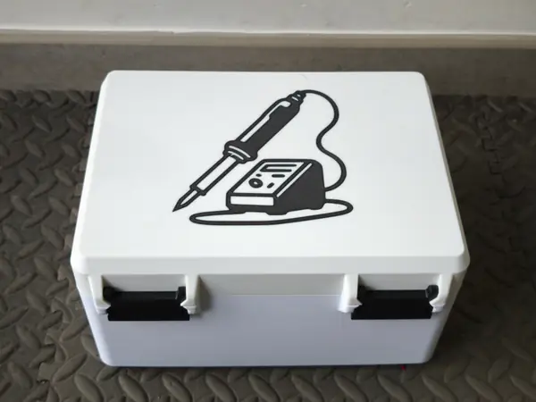 Soldering Station Tool Box - Rugged Organizer Box