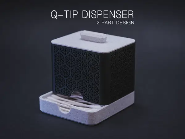 Q-Tip Dispenser