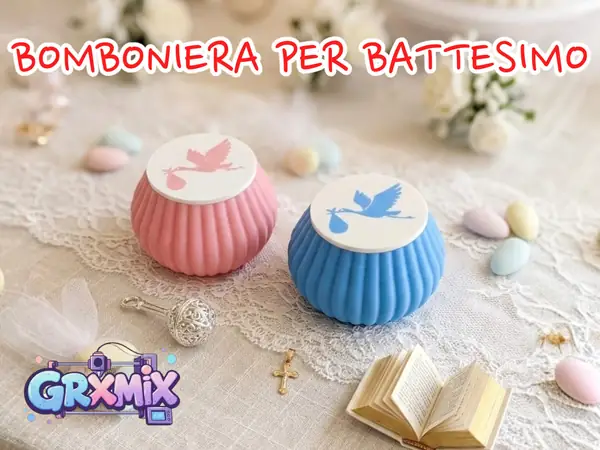 Bomboniera "Cicogna" - Battesimo & Nascita