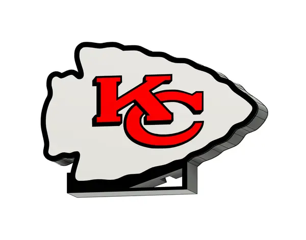 (Updated) Kansas City Chiefs LED Lamp w/ Stand