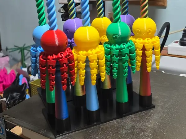 soporte para Spinning Magic Octopus Wand