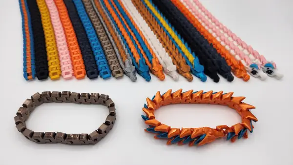 Basic Flexi Silk Bracelets  - Updated