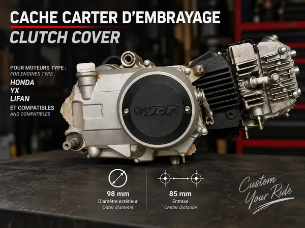 Cache carter d’embrayage – Honda/YX/Lifan/YCF