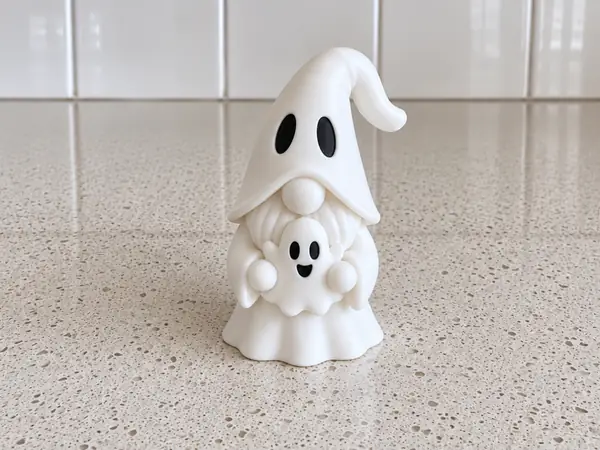 Ghost Gnome | Halloween Gnome Decor