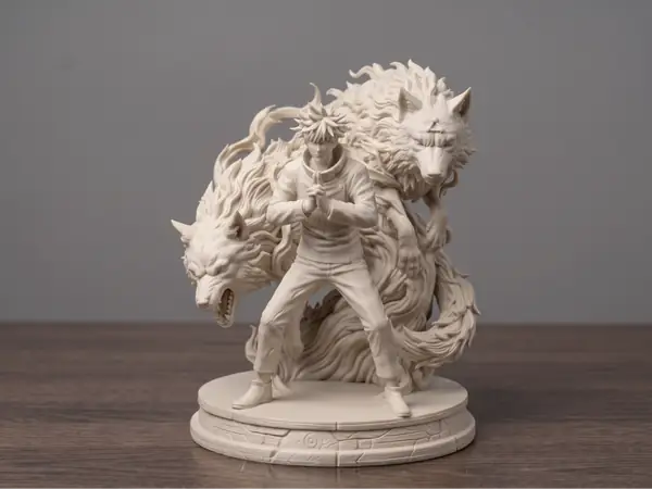 Megumi Fushiguro & Divine Dogs (Jujutsu Kaisen)