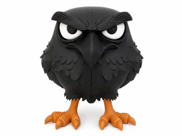 Grumpy Crow