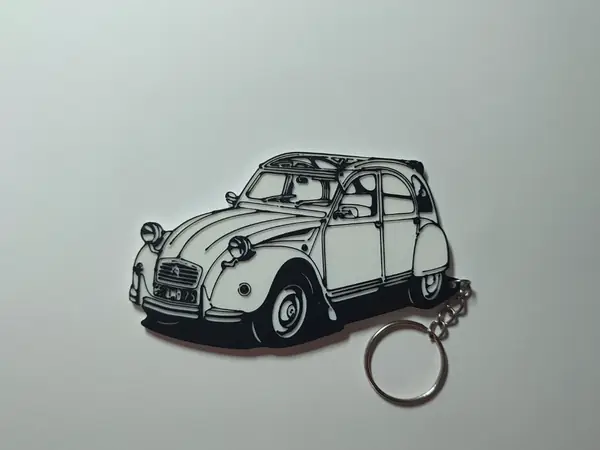 Llavero Vintage 2CV