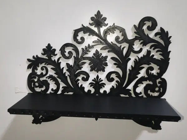 Baroque Wall Shelf – Vintage Display Decor