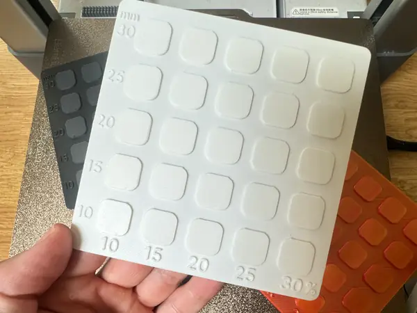 complete ironing test calibration