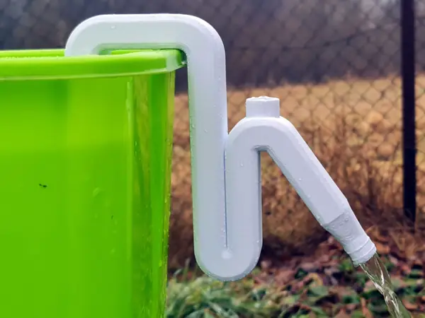 The Gravity-Flow Auto Siphon (No-Pump Drain)