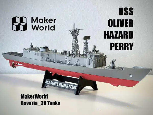 USS Perry-class Guided Missile Frigate 1/350 Scale