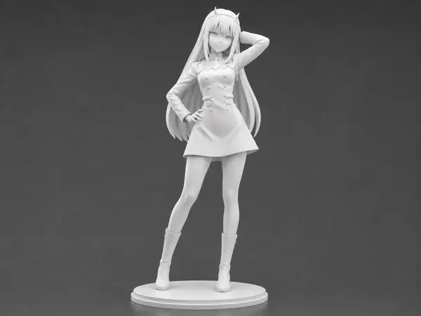 Zero Two Posing Figure Darling in the Franxx