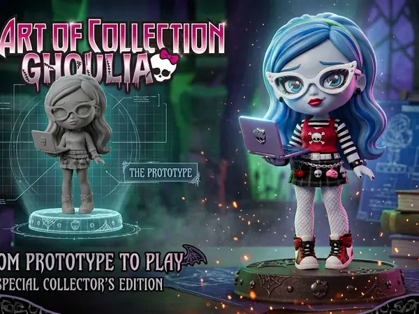 Ghoulia Yelps - Colección Chibi Monster High