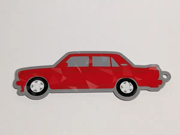 Lada 2107 "Classic" Keychain - AMS Non-AMS Version