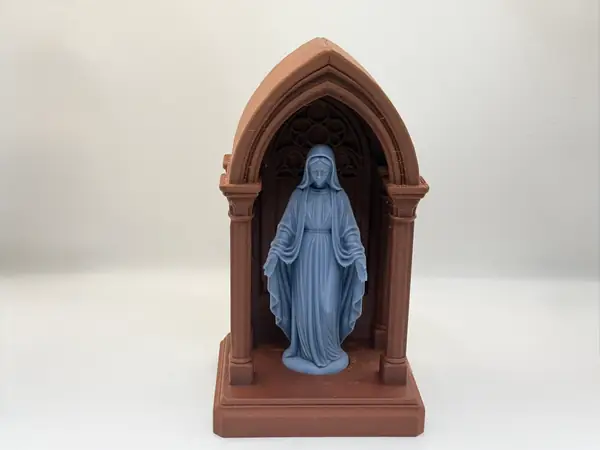 Virgin Mary in Gothic Altar