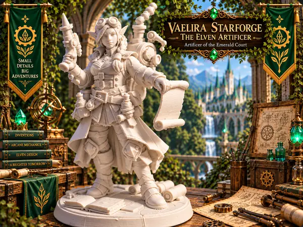 VAELIRA STARFORGE The Elven Artificer