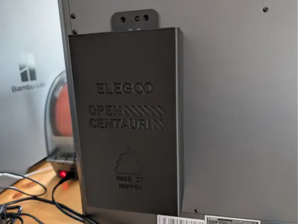 Centauri Carbon sealed poop chute