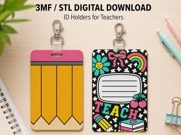 Custom Teacher ID Badge