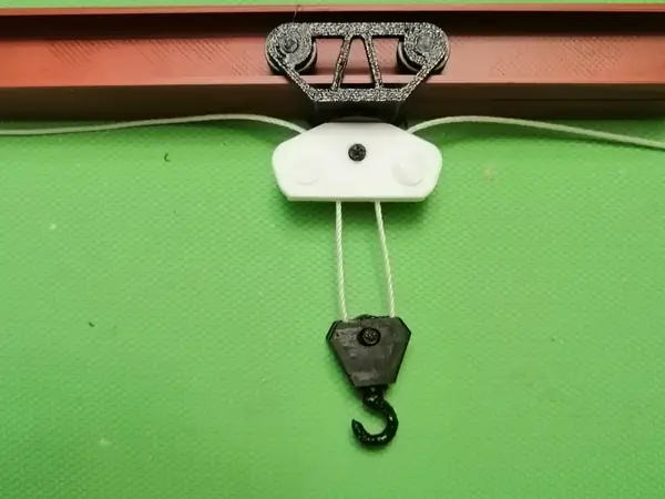 overhead crane, bovenloopkraan, 75mm scale