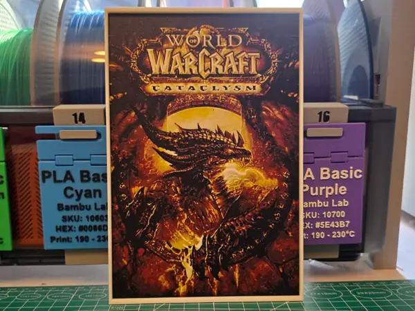 World of Warcraft: Cataclysm Poster - Hueforge Art