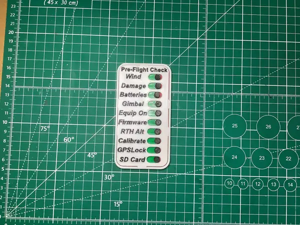 Drone Pre-Flight Checklist