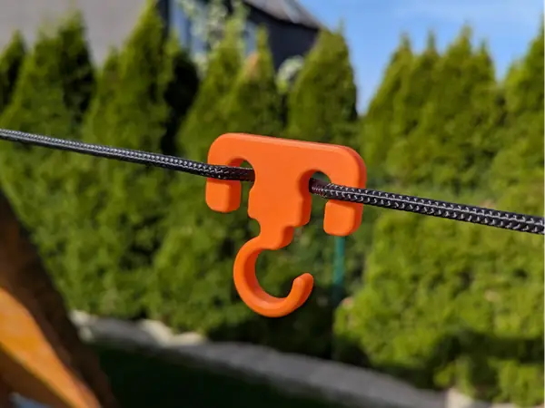 Simple rope hook