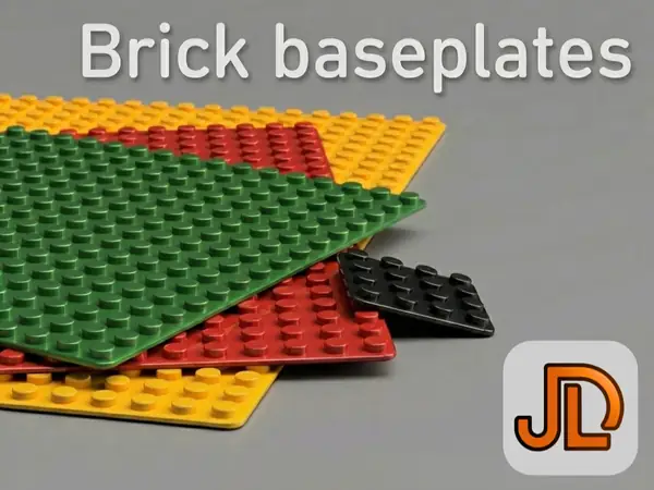 Brick baseplates