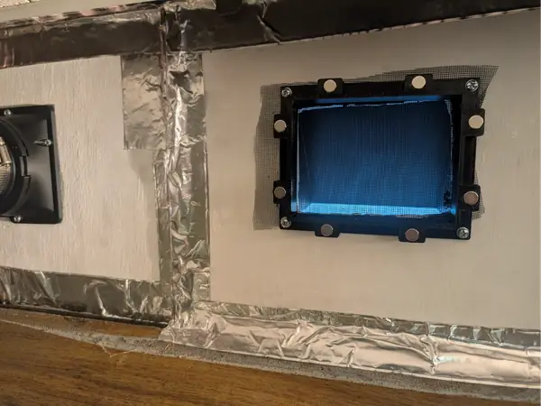 Magnetic Passive Airflow Vent + Intake Hood