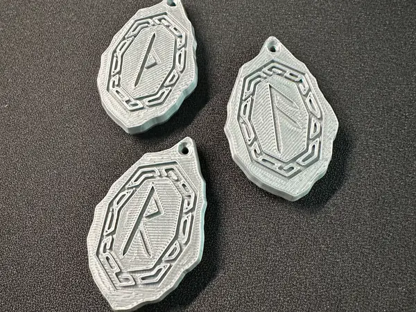 Rune Set - Elder Futhark - Viking Cosplay Pendant