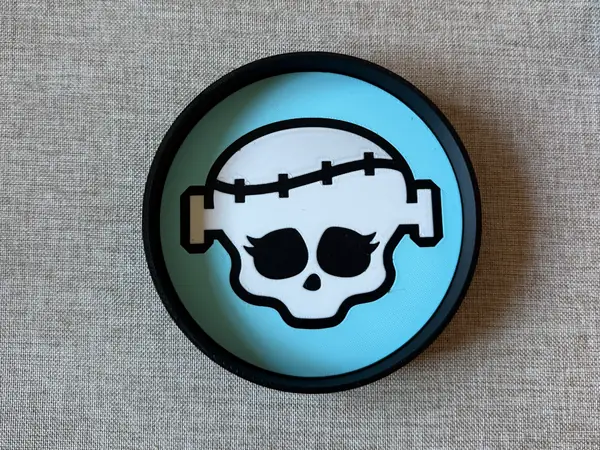 Monster High Frankie Stein Skullette trinket tray 