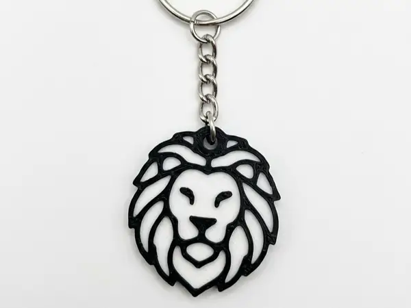 Lion keychain