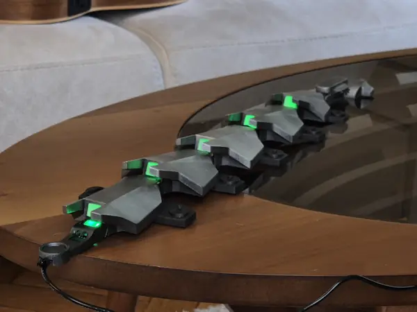 Modular Wearable Sandevistan Cosplay Spine