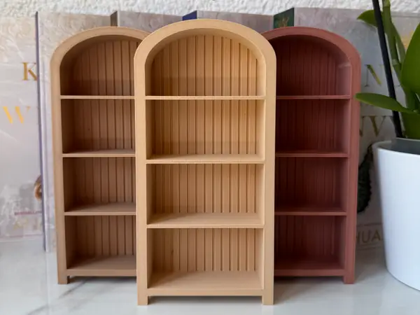 Arched Miniature Bookshelf