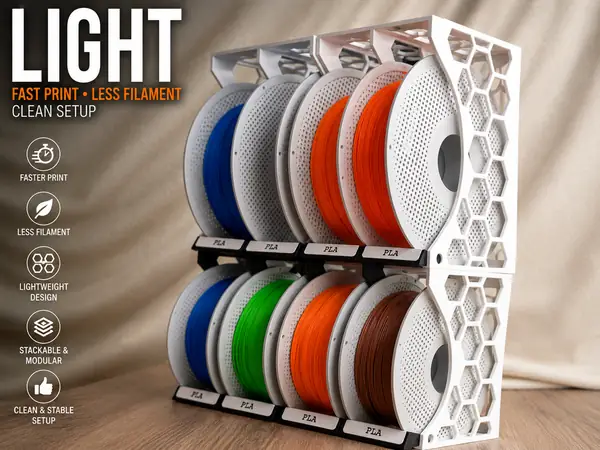 Modular Filament Spool Holder LIGHT