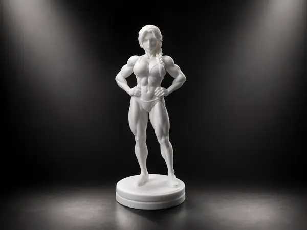 Titan Valkyrie – Muscular Anime Warrior Statue