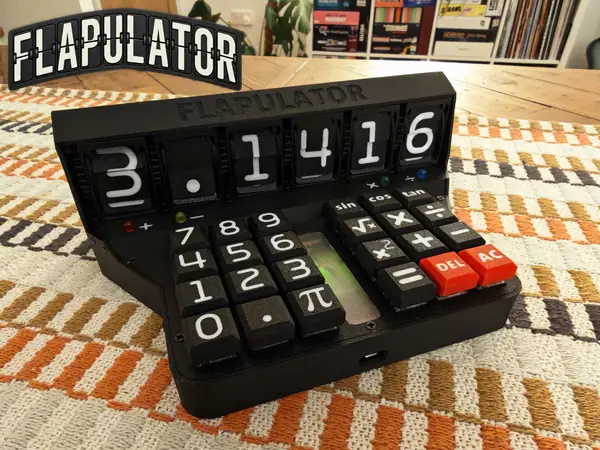 Flapulator - The World's Most Tactile Calculator