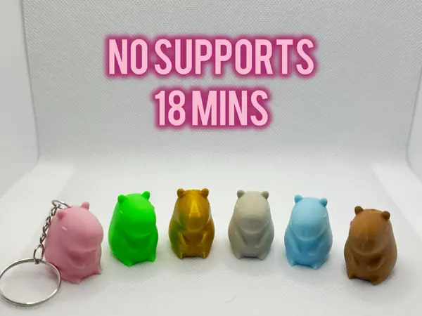 Cute mini capybara