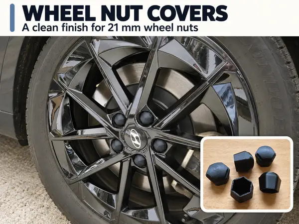 Wheel Nut Cover Bolt Cap Car 21mm 