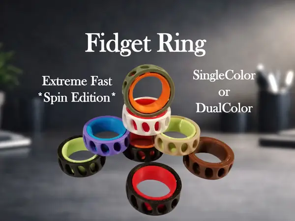 Fidget Ring Ultra Fast / Spin Edition