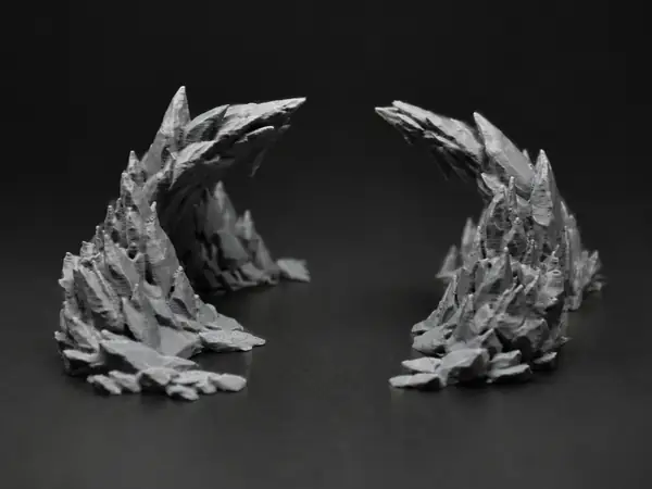 Stone Valley Arch - DND Miniature Terrain