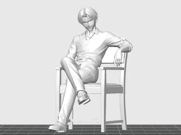Levi Ackerman Figure Attack on titans