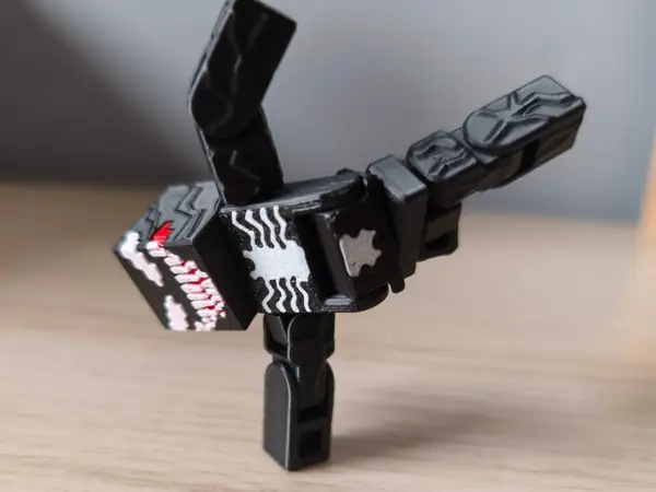 Minecraft Style Articulated Venom