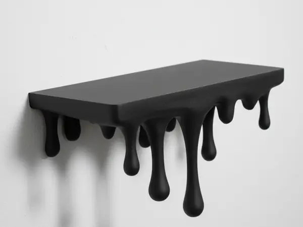 Melting Wall Shelf – Dripping Modern Shelf