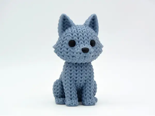 Knitted Wolf