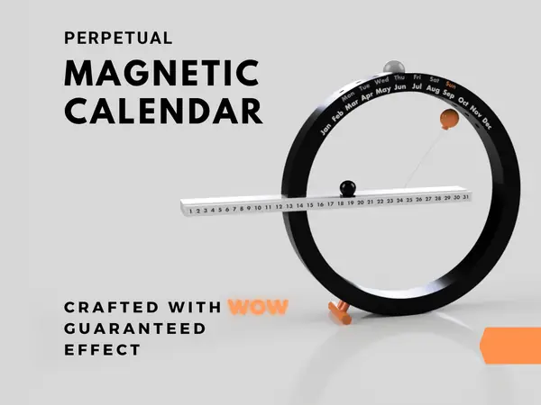Perpetual Magnetic Calendar
