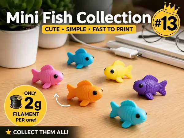 Mini Fish Fidget - Micro Zoo
