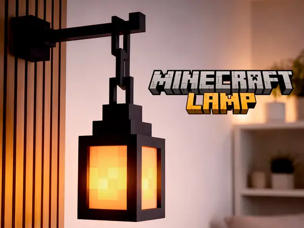 Minecraft Lamp – Lámpara Decorativa 
