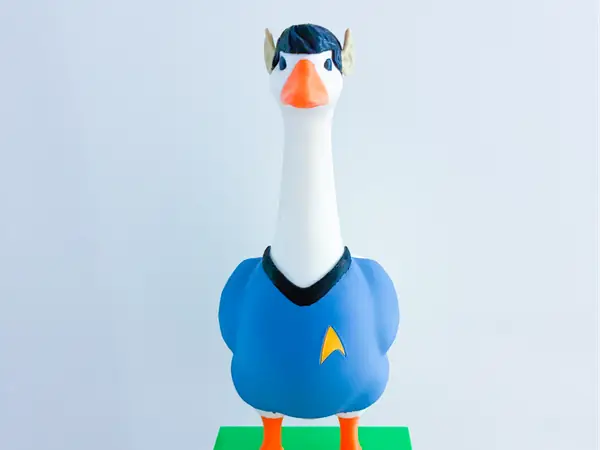 Spock Themed Desk Goose Gear