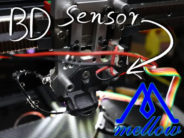 Mellow BD Sensor Mount for Voron CNC Stealthburner
