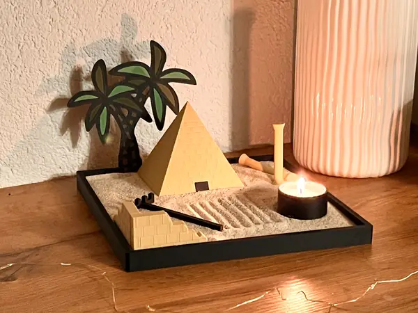 Zen garden Ägyptisch 